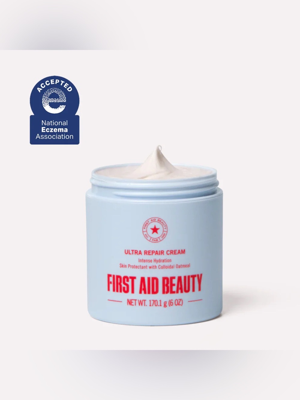 First Aid Beauty Ultra Repair Cream for Face/Body Moisturizer Skin Repair